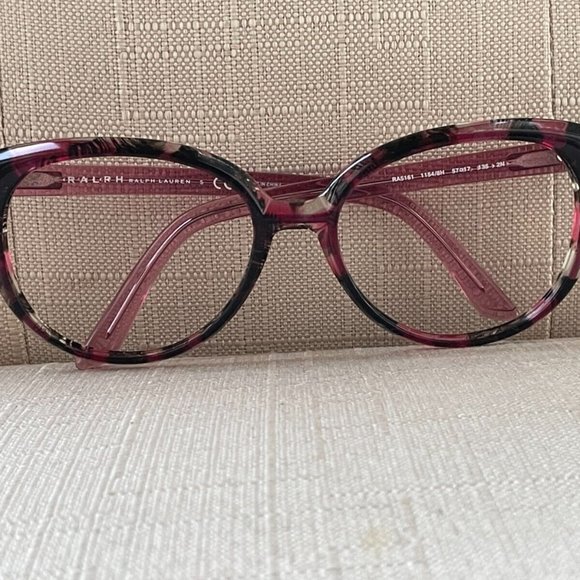 Ralph Lauren Women Eyeglasses Sunglasses Frame Pink Tortoise Glasses RA5161